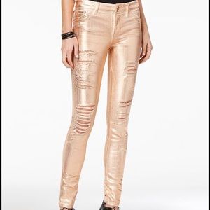 💖GUESS METALLIC JEANS💖